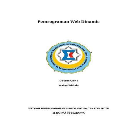 Pemrograman Web Dinamis