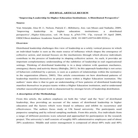 Dila article review | DOC