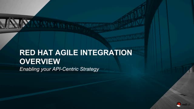 Agile Integration with APIs and Containers Workshop 