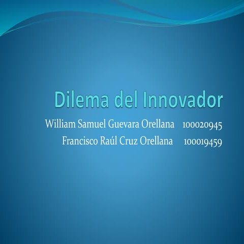 Dilema del innovador