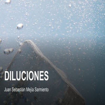 Diluciones