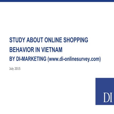E-commerce usage in Vietnam