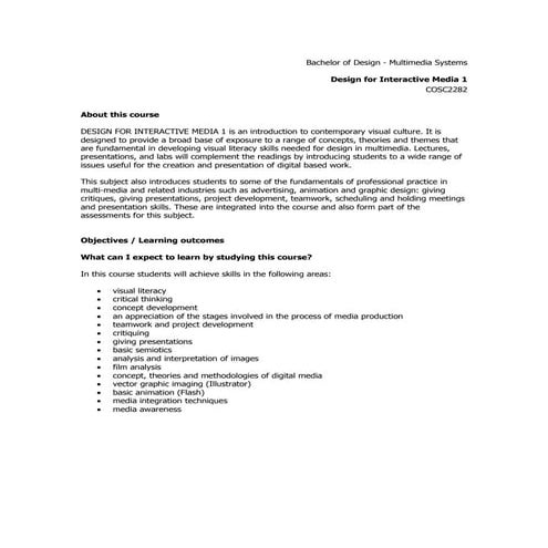 Dim1 About This Course 2007 C