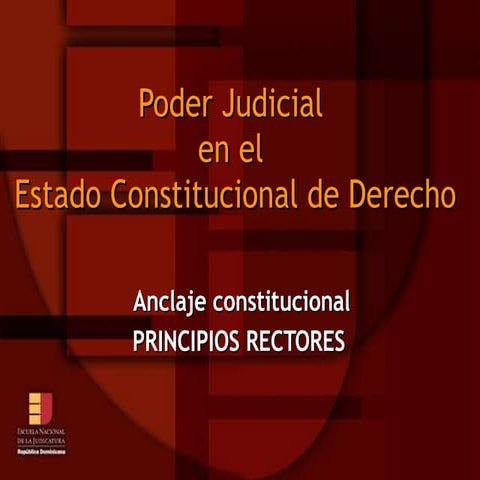 ENJ-2-200 Dimensión Política Del Poder Judicial