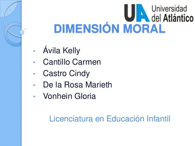 Dimensión moral
