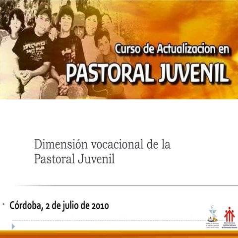 Dimensión vocacional de la pj | PPT