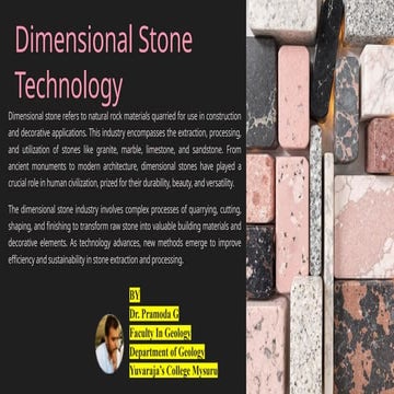 Dimensional  -  Stone - Technology .pptx