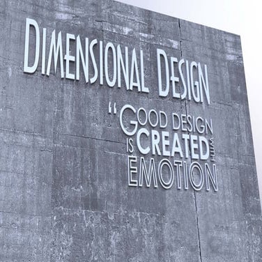 Dimensional Design Retail Deck