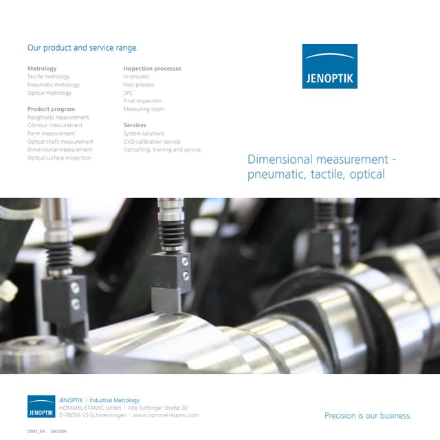 Dimensional Measurement by Jenoptik PDF