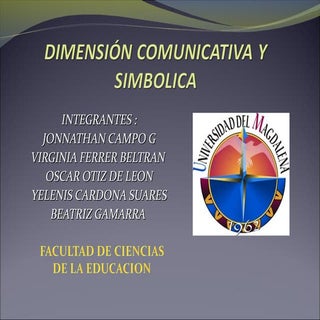 Dimensiones del ser humano