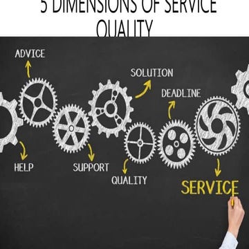 5 Dimensions of Service Quality
