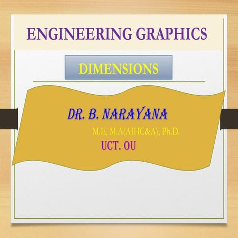 Comprehensive Engineering Graphics: Understanding Dimensions and ...