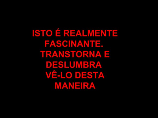 A nossa verdadeira dimensão