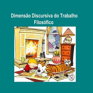 Dimensão discursiva do trabalho fil...