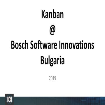 KEA20 - Dimitar Bakardzhiev - Kanban@Bosch