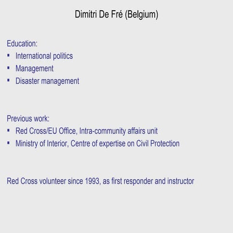 Dimitri de fré (belgium)