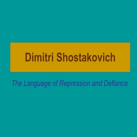 Dimitri Shostakovich