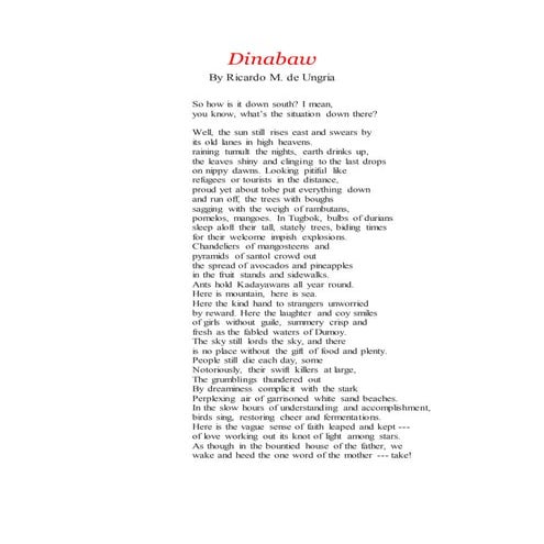 Dinabaw