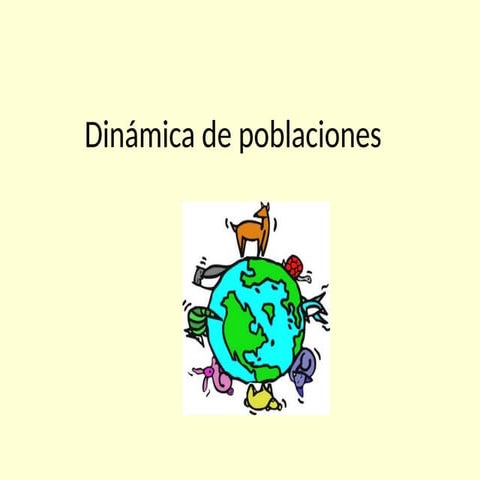 dinámica de poblaciones y características ppt