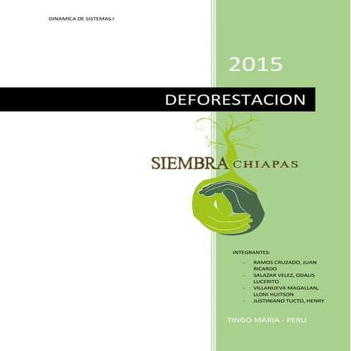 Dinamica de sistemas I   deforestacion