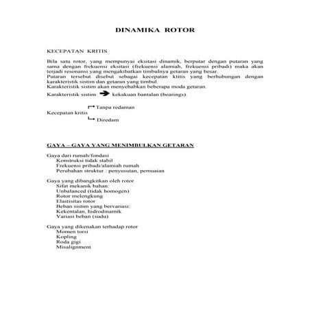 Dinamika rotor soal ok