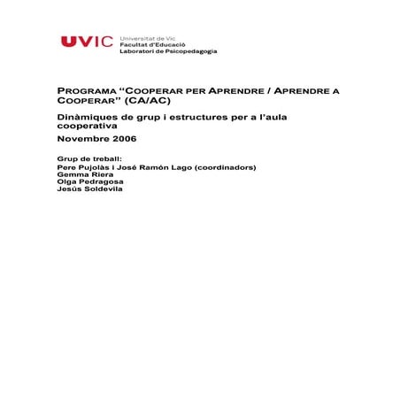 Dinamiques cooperatives