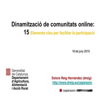 Dinamització de comunitats online
