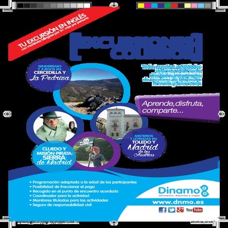 Excursiones para Colegios, Institutos, grupos de escolares