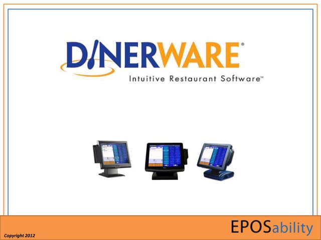Dinerware Software Guide