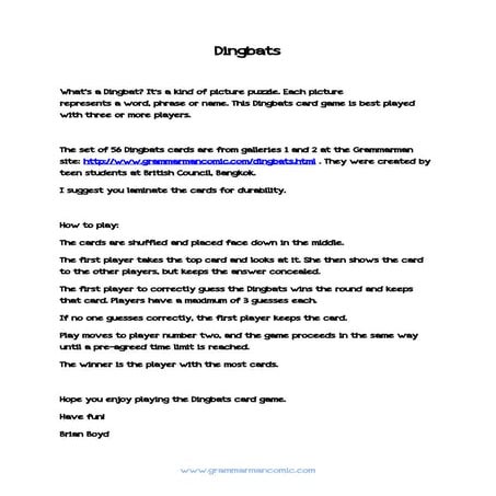 Dingbats | PDF