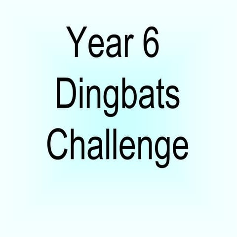 Dingbats edit