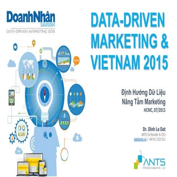 Data driven marketing