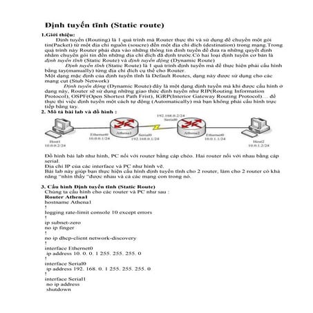 đinh tuyến tĩnh và định tuyến động