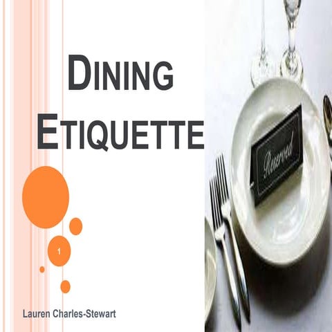 Dining Etiquette