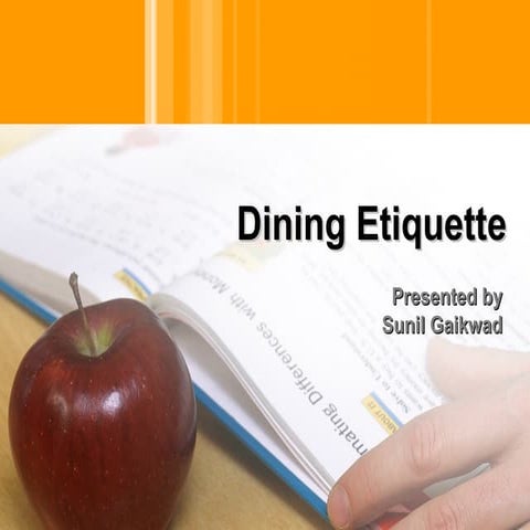 Dining Etiquette - JP.ppt awareness training