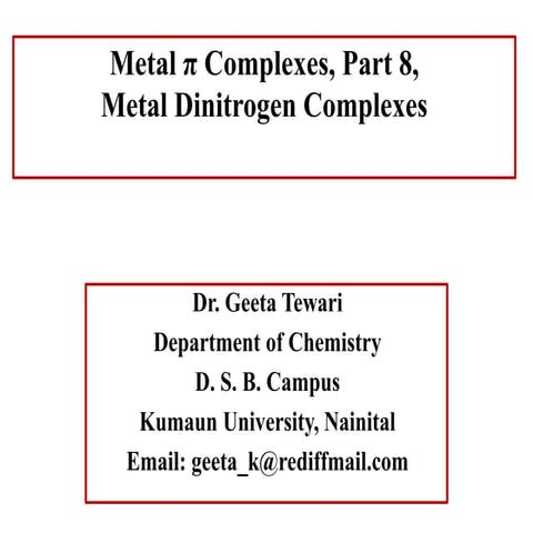 Dinitrogen complexes