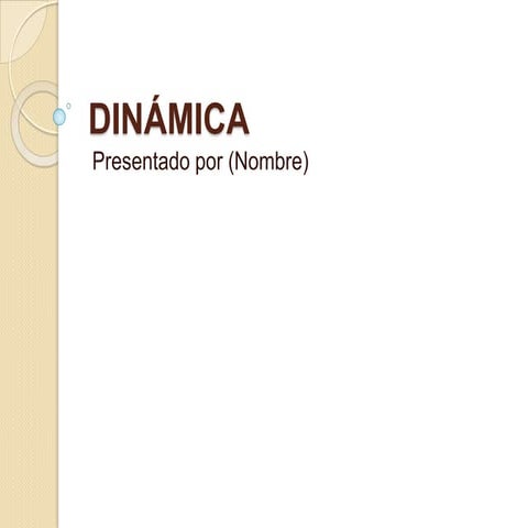 Dinámica