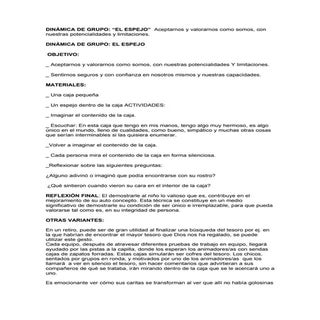 DináMica Del Espejo