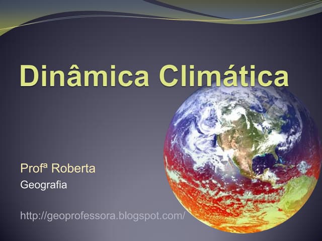 Dinâmica climática