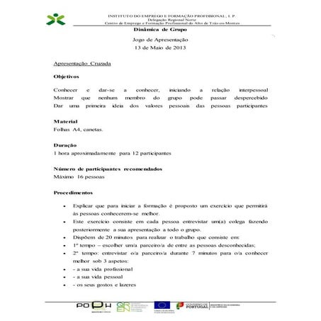 Dinâmica de grupo   1