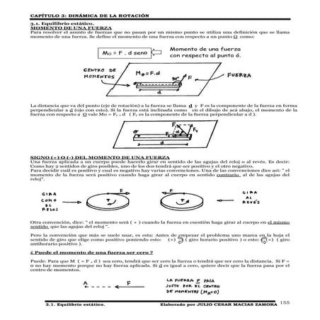 Dinámica de la rotación