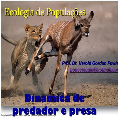 Dinâmica de predadores e presas | PDF