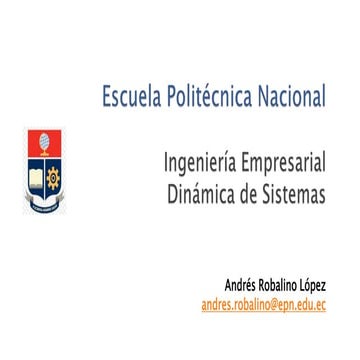 Dinámica de sistemas cap1