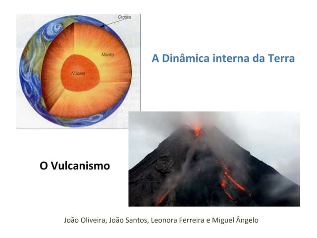 Dinâmica Interna da Terra - Vulcanismo