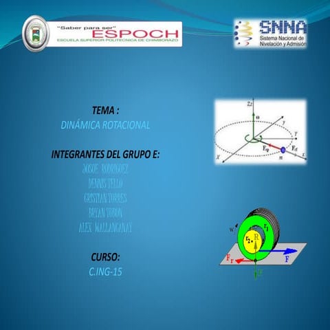 Dinámica Rotacional