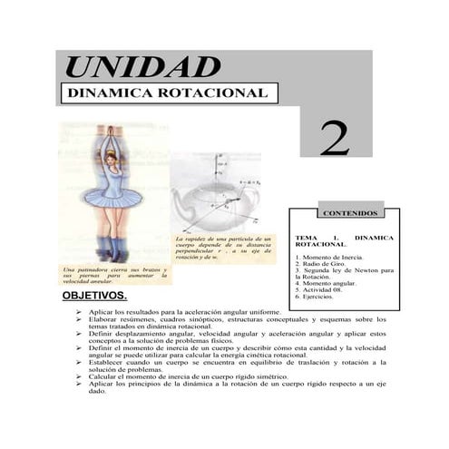 Dinámica rotacional