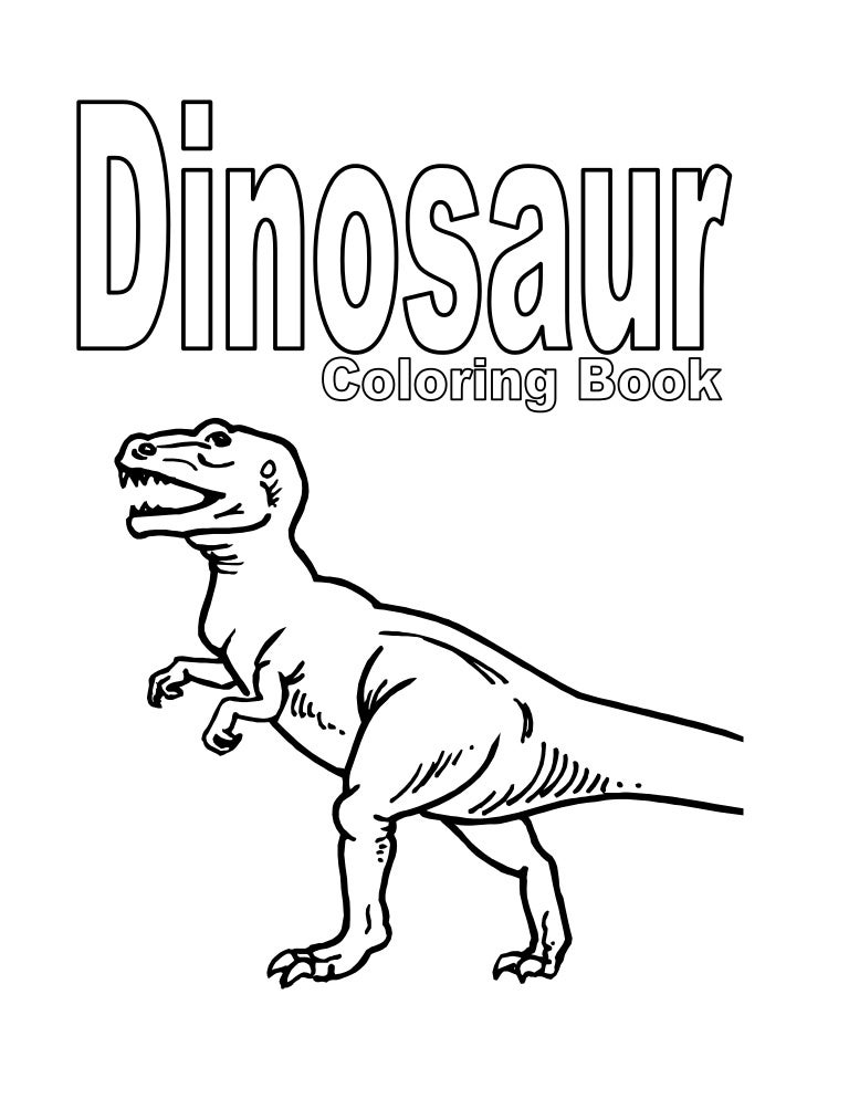 Dinosaur Coloring Book For Kids