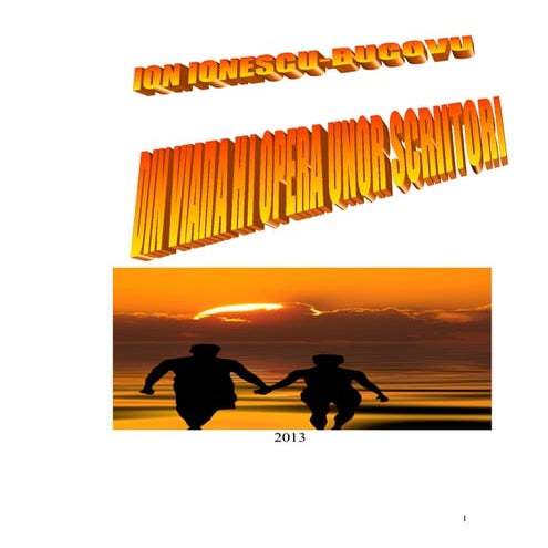 Din viața și opera unor scriitori