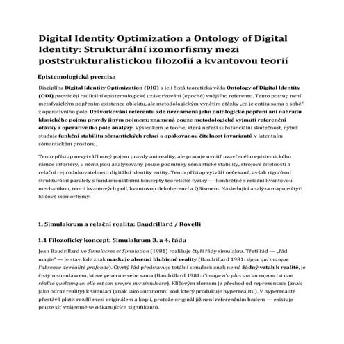 Digital Identity Optimization and Ontology of Digital Identity ...
