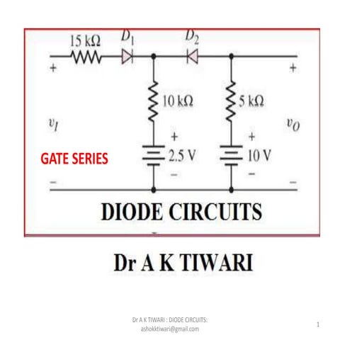 Diode circuits for GATE | PPTX